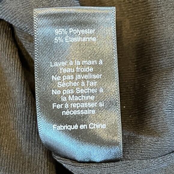 ASTR the Label Black Mini Dress Bodycon Gathered Sides/Sleeves Ruching NEW NWT - Picture 9 of 9